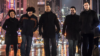 Harlem Quartet walks down the streets of New York City