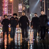 Harlem Quartet walks down the streets of New York City.
