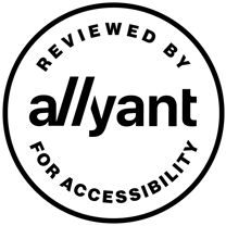 Reviewed by Allyant for accessibility.