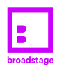 Purple broadstage logo
