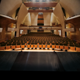 Image of BroadStage interior from the stage.